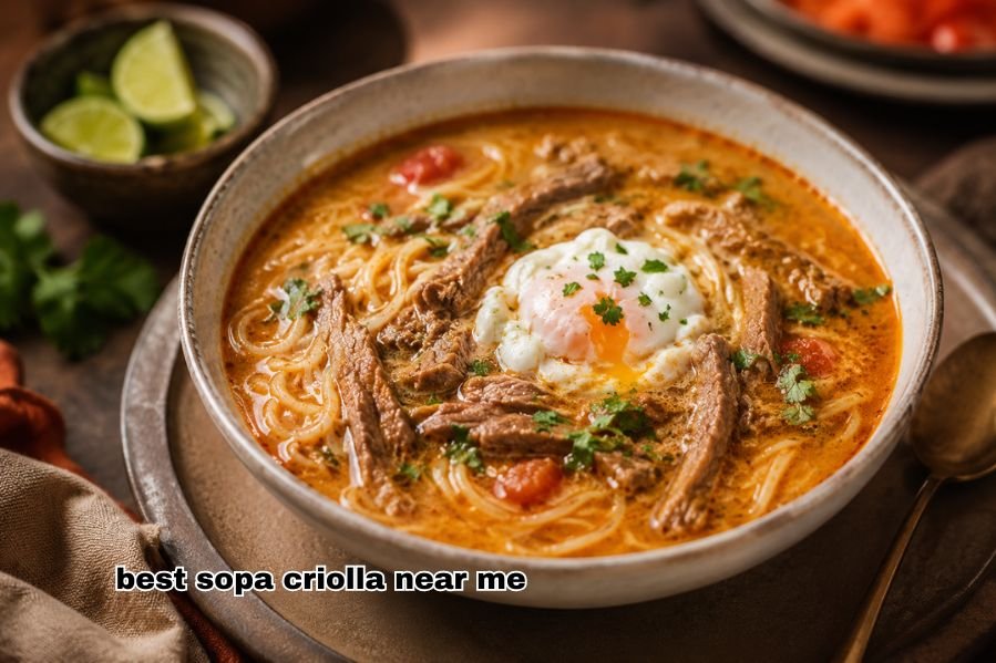 Best Sopa Criolla Near Me