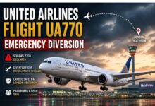 united airlines flight ua770 emergency diversion