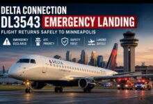 Delta Connection DL3543 Emergency Landing