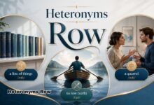 Heteronyms Row