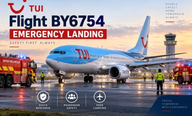TUI Flight BY6754 Emergency Landing