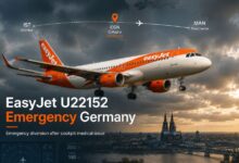 easyjet u22152 emergency germany